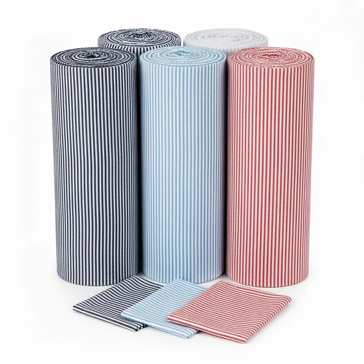 بطانة أكسفورد مخططة من البوليستر بطانة أكسفورد مخططة من البوليستر