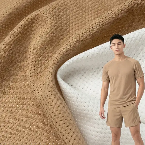 نسيج شبكي من البوليستر المعاد تدويره